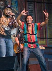 Charles Neville at the Monterey Blues Festival 2009.