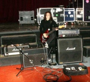 Debra at SST recording studio.