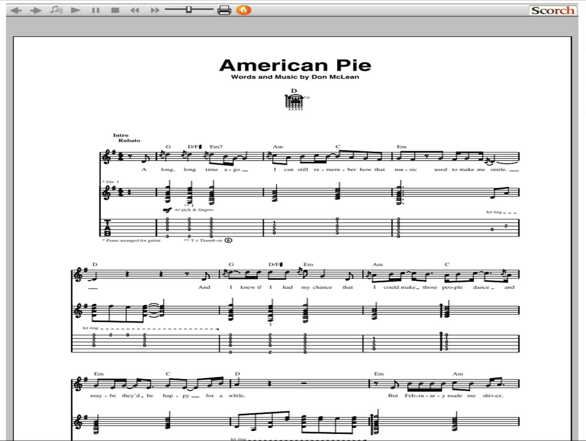 Learn Guitar Chords for Don McLean's “American Pie” - American Songwriter