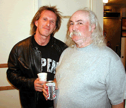 Jed Leiber with David Crosby