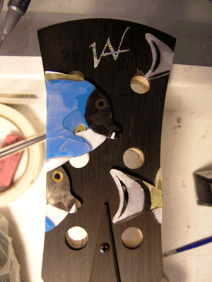 The headstock