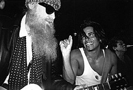 Stevie Salas with Billy Gibbons