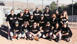 Custom Shop Softball Team, The Ver-Men