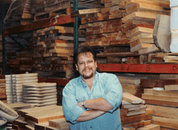 John Page with a Custom Shop maple stash.