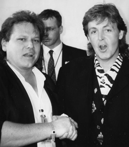 John Page and Paul McCartney.