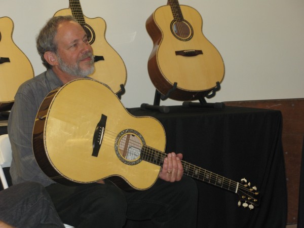 Guitar Historian, Tom Wheeler, at the Experience PRS 2011 Press Conference