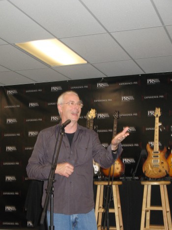 Paul Reed Smith at the Experience PRS Press Conference