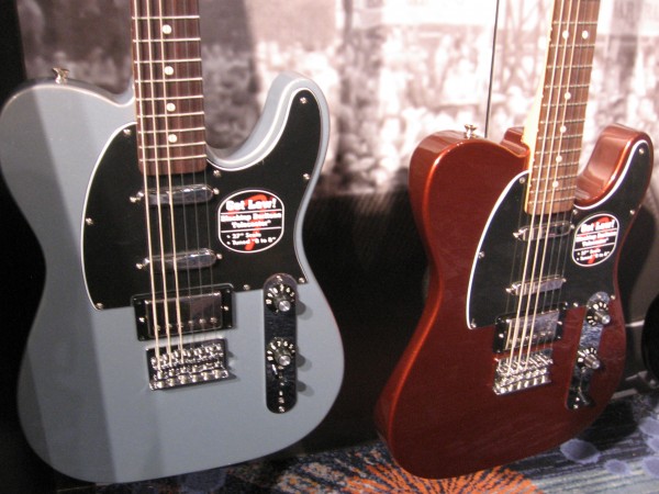 Fender Blacktop Baritone Telecasters
