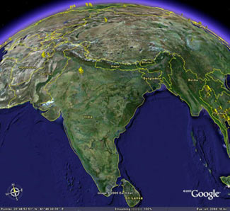 google-earth-india