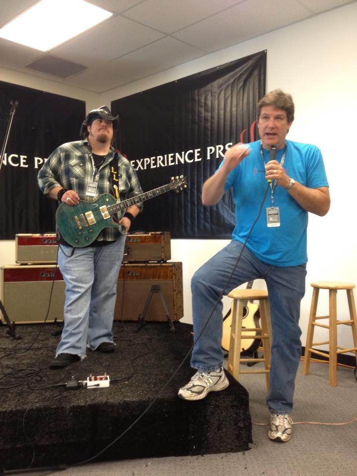 Guitarist Lance Lopez and amp guru Doug Sewell talk to PRS guests about PRS amps.