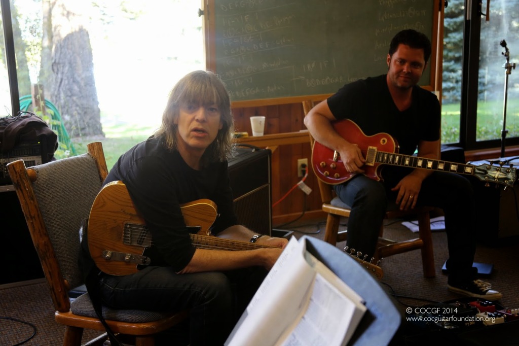 Mike Stern and James Hogan class. 