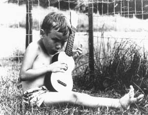 Jose' Feliciano at age six - Image: courtesy of S. Feliciano.