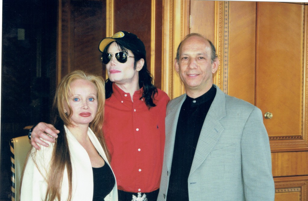 Leanne Ratner, Michael Jackson and Dr. Neil Ratner.