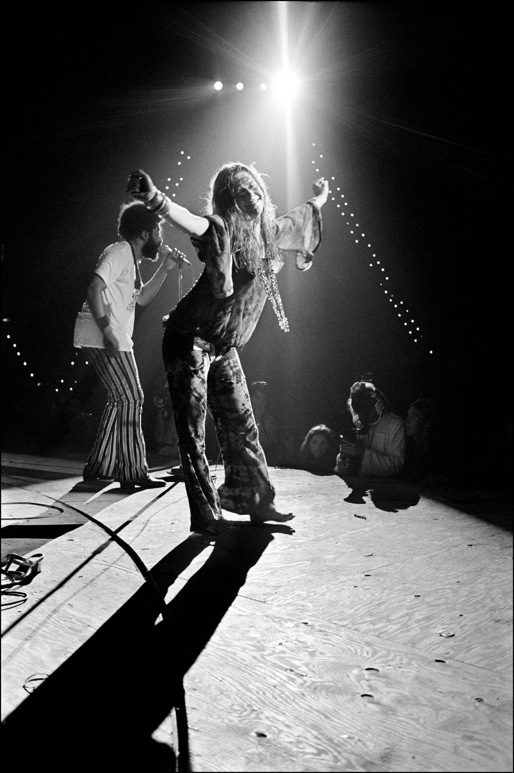 Janis Joplin, Woodstock Festival, Bethel, NY, 1969. Photo By ©Elliott Landy, LandyVision Inc.