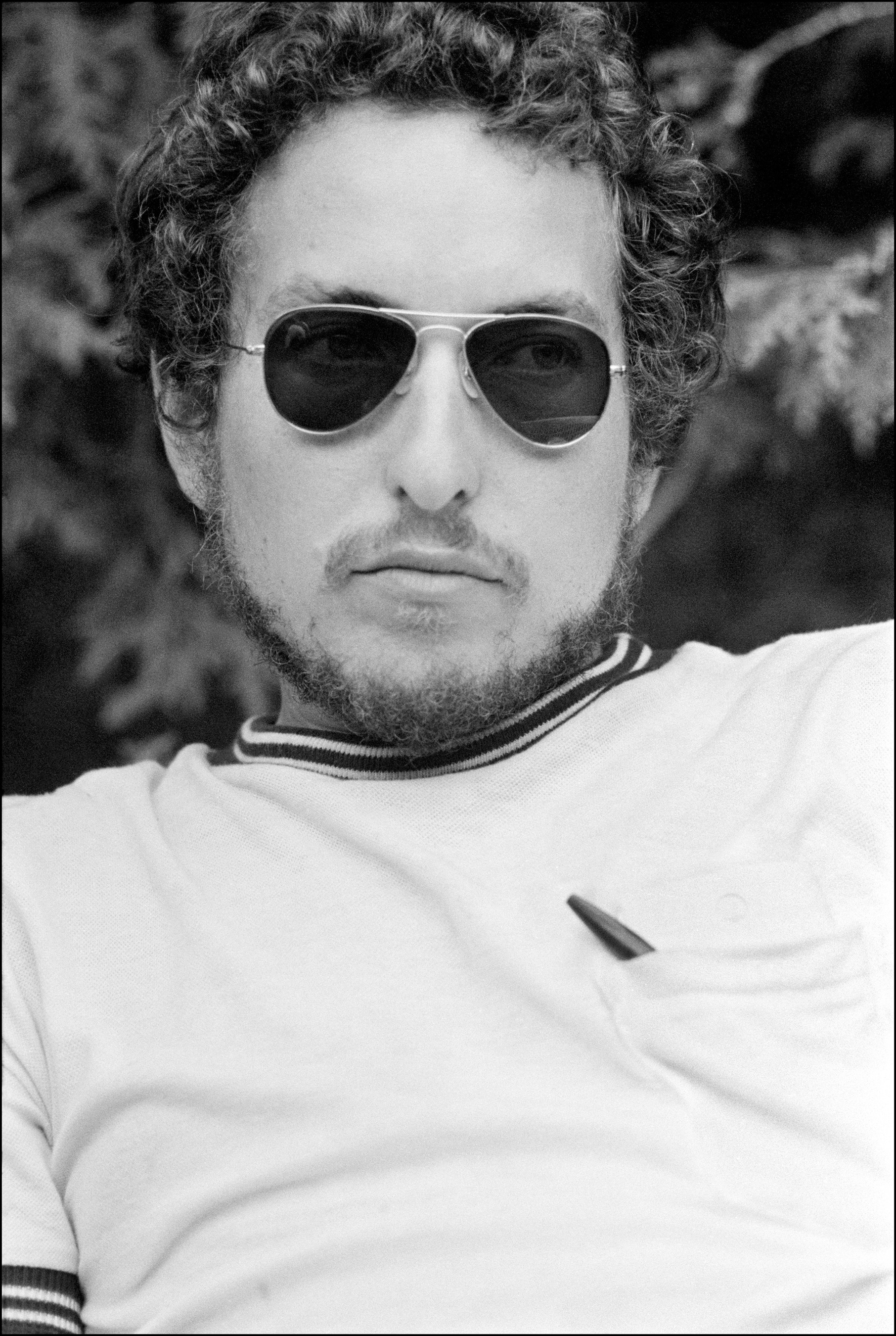 Bob Dylan, Ohayo Mountain Road home, Woodstock, NY, 1969. Photo By ©Elliott Landy, LandyVision Inc.