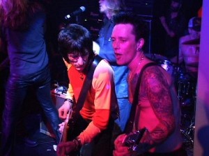 Ron Wood (left) and Billy Morrison