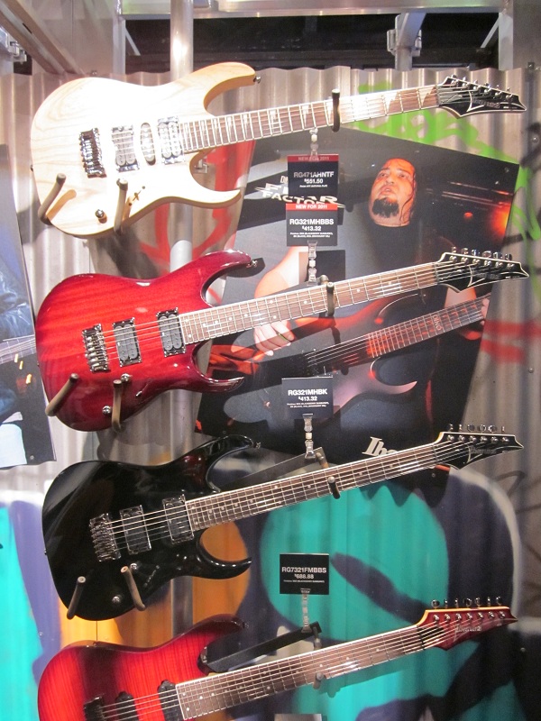 Ibanez Guitars NAMM 2011 Ibanez Guitars NAMM 2011