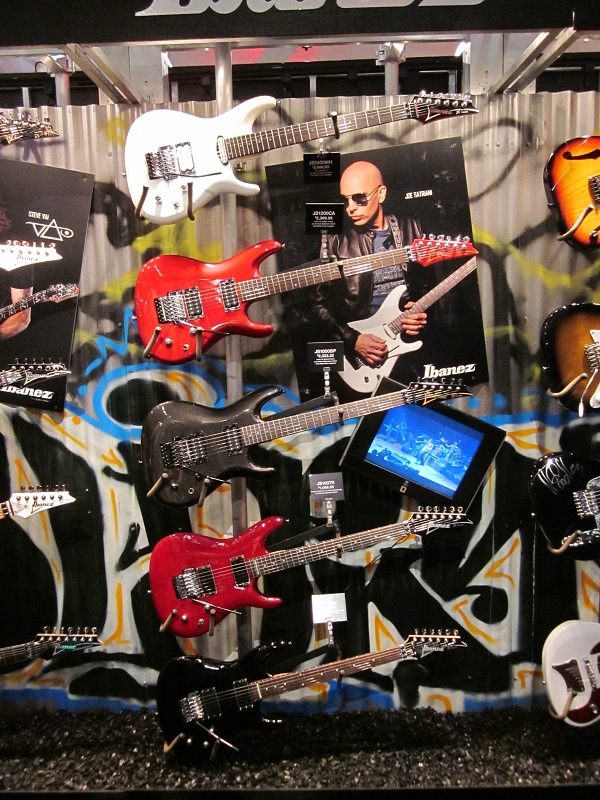 Ibanez Guitars NAMM 2011 Ibanez Guitars NAMM 2011
