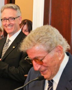 Joe Lamond with Tony Bennett