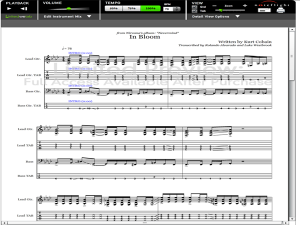 Nirvana In Bloom Guitar Tab | GuitarInternational.com