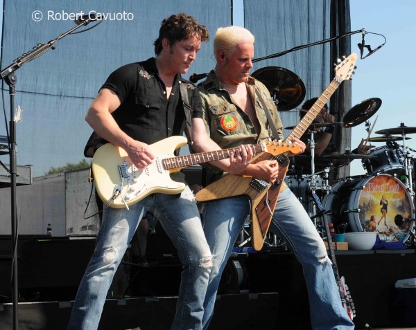 Meat Loaf's guitarists, Paul Crook and Randy Flowers