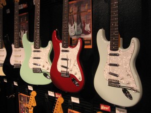 The three colors of the Modified Surf Strat