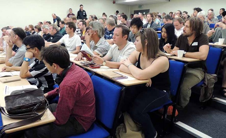 2012 RGT Guitar Conference Attendees in Session