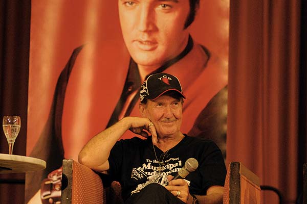 James Burton with Elvis - photo credit: Joerg Kliewe