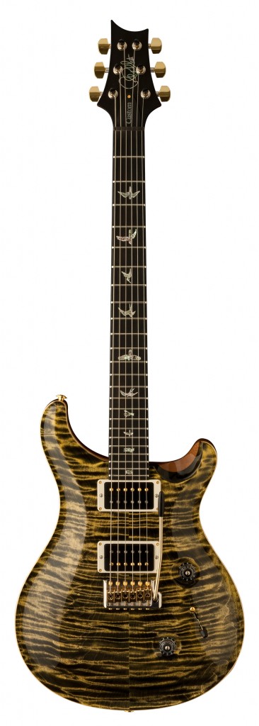 PRS guitar in Obsidian