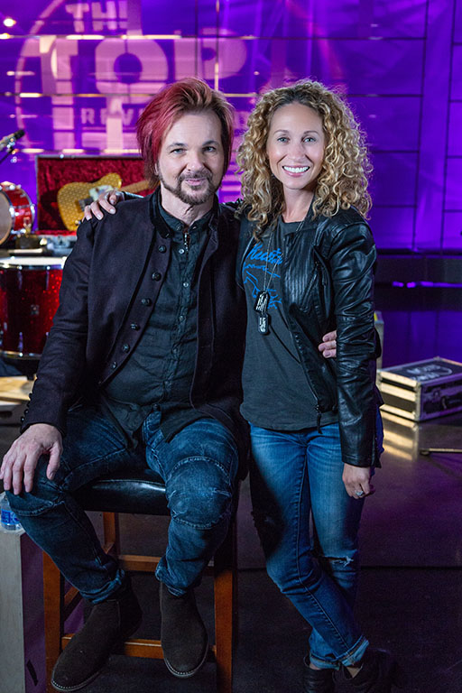 Top Ten Revealed Rikki Rockett and Katie Daryl - Image courtesy of AXS TV