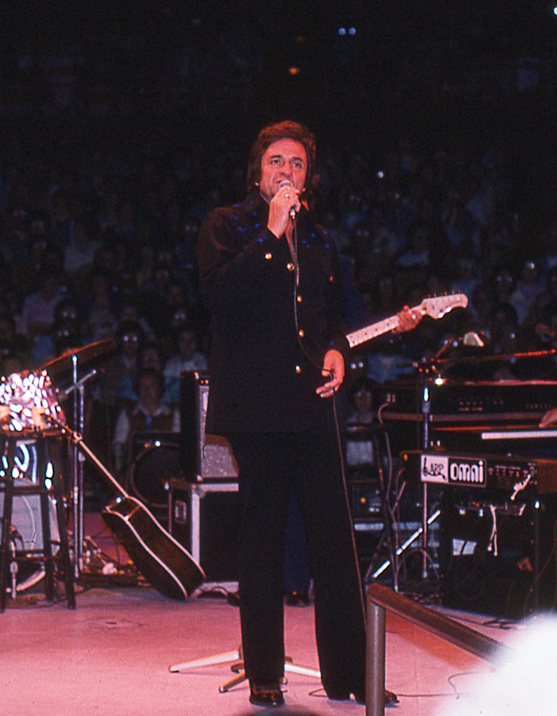 Johnny Cash circa 1977 - Photo credit: Walter League